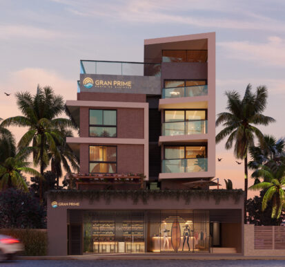 EDF. GRAN PRIME - FACHADA FIM DE TARDE