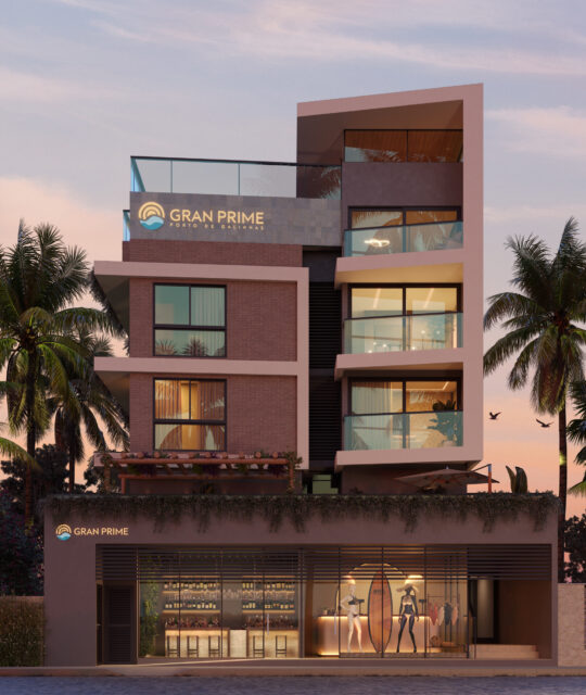 EDF. GRAN PRIME - FACHADA FIM DE TARDE