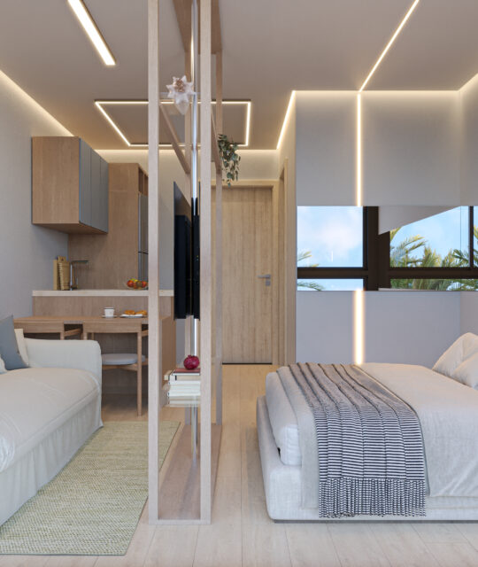 EDF. GRAN PRIME - STUDIO SEM VARANDA - SALA